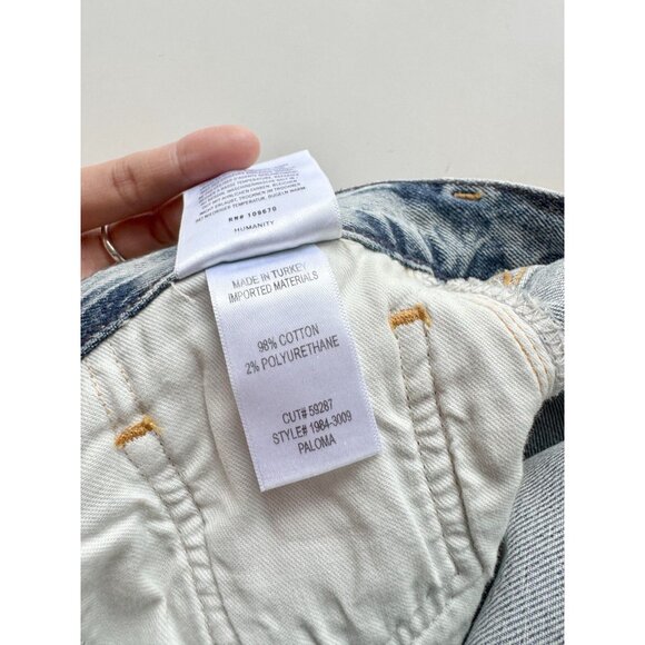 CITIZENS OF HUMANITY Paloma Mischief High Rise Baggy Wide Leg Jeans, Size 26 - Picture 14 of 15